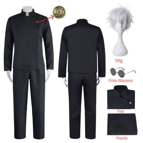Jujutsu Kaisen High School Gojo Satoru Cosplay Costume