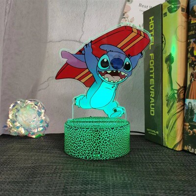 lilo & stitch animation cartoon peripheral night light creat