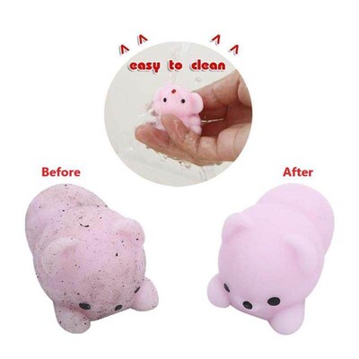 24pcs Squishy Toy Cute Animal Antistress Ball Mochi Toy