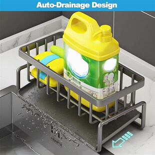 Kitchen countertop double-layer dish drying rack沥水板碗碟架