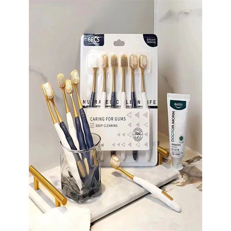 Toothbrush Adult Soft Hair Household Home Fur - Wide Head Ul