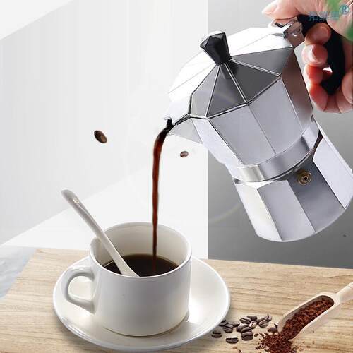 50-600ML Portable Moka Pot Rapid Coffee Maker Coffee