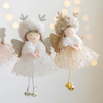Navidad Christmas Angel Dolls Xmas Tree Pendant Ornaments  N