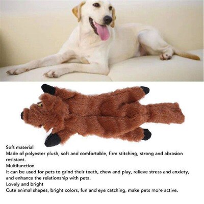 Plush Chewing Toy for Dogs and Cats, Interactive, Anxiety