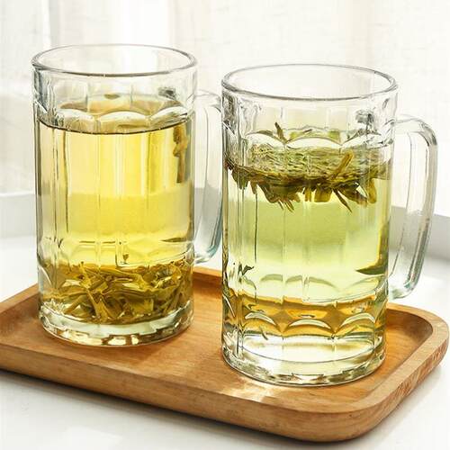 Large crystal edinger beer glass high-grade wheat cup large