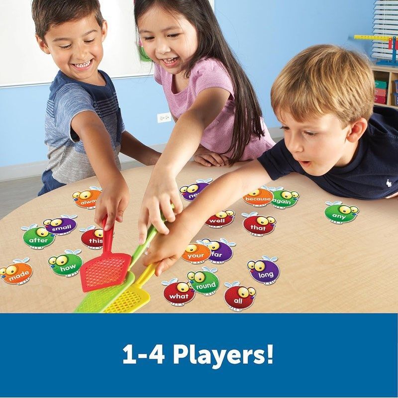 kindergarten games Sight Word Swat classroom learn toy拍单词 - 实物图