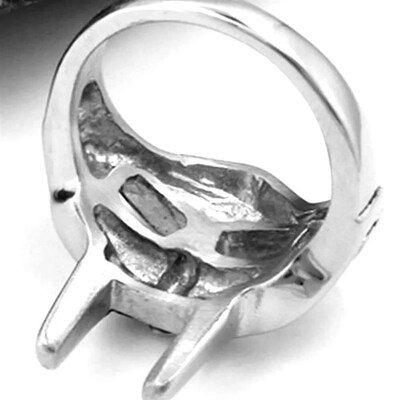 Vintage Goth Mf Doom Mask Adjustable Joint Ring For Men Glad