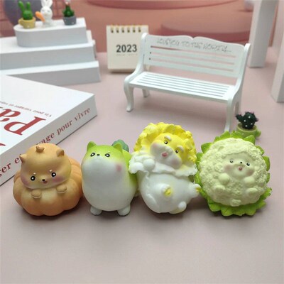Vegetable Dog Blind Box Squishy Toys Mochi Squishies Kawaii