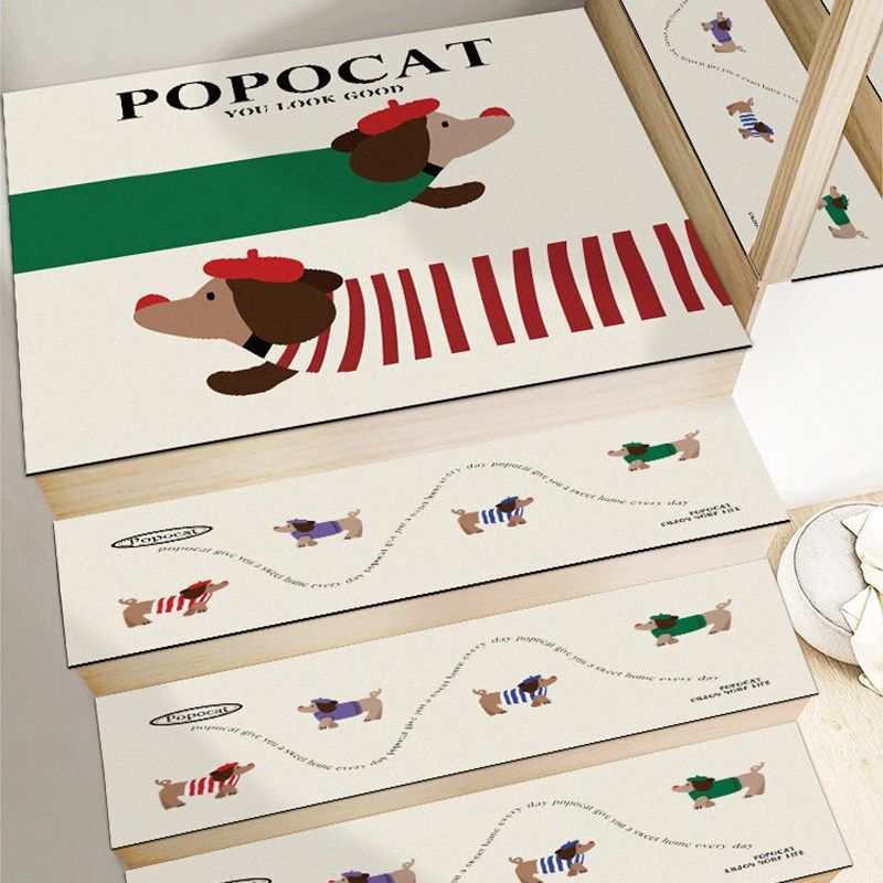 202新款腊肠狗loft楼梯垫踏步垫硅藻泥吸水防滑实木台阶楼梯地毯,居家布艺,楼梯垫,淘宝优惠券,粉丝福利购,淘宝优惠卷