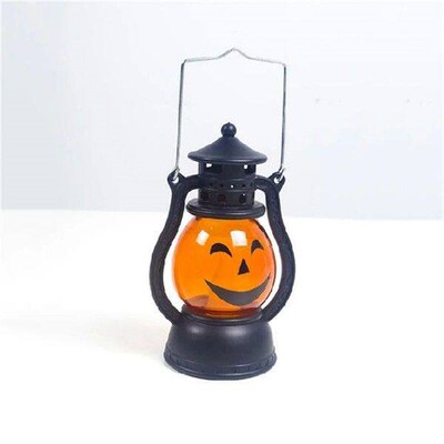 EMS 100Pcs Halloween Party Light Pumpkin Lantern Oil Lamp