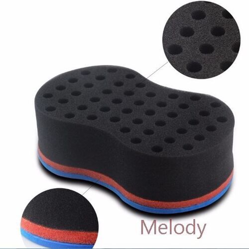 Curly hair twist sponge curly sponge eight-shaped hairsponge