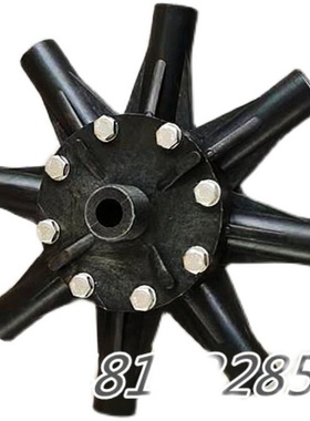 PP黑色八爪TJ型塑料气浮溶气释放器上新品质污水处理设备释放头