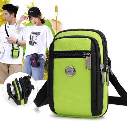 Multi function Small Bags Mini Shoulder Crossbody Bag Men N