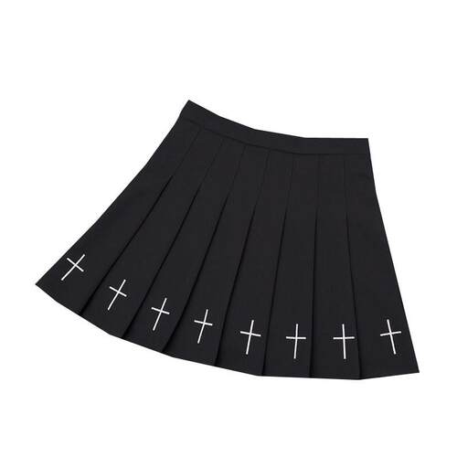Fashion Women Pleated Skirt High Waist Woman Mini Skirts Sum