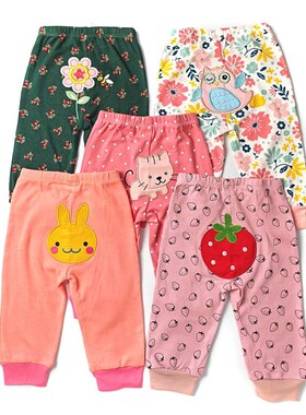 Cotton Cute Newborn Childrens Pants Baby PP Long Pants Baby