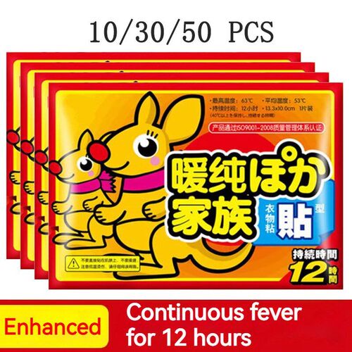 10-50pcs Body Warmer Stickers Hand Toe Warmer Adhesive Heat