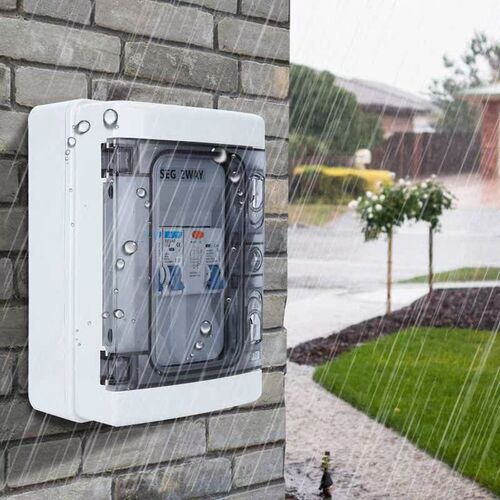 DC Miniature Circuit Breaker Protection with Waterproof Lea