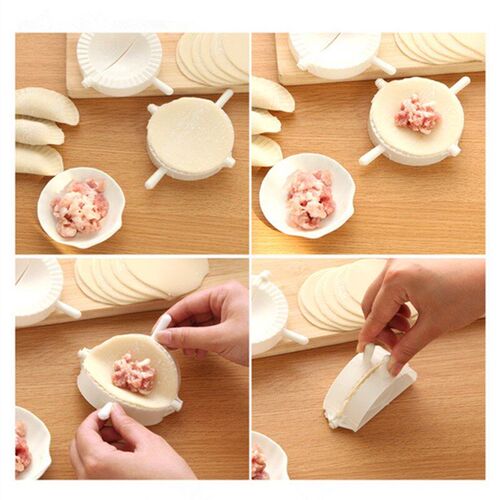 3pcs Dumpling Mold Pierogi Turnover Ravioli Empanada Dough P