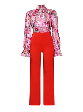 2025 Autumn Winter European Womens Fashion Oversized Printed