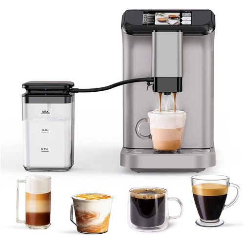 TFT Touch Screen Automatic Espresso Machine, 20 Bar Coffee M
