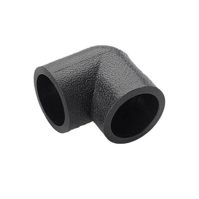 PE hot melt pipe fittings socket direct elbow three-way