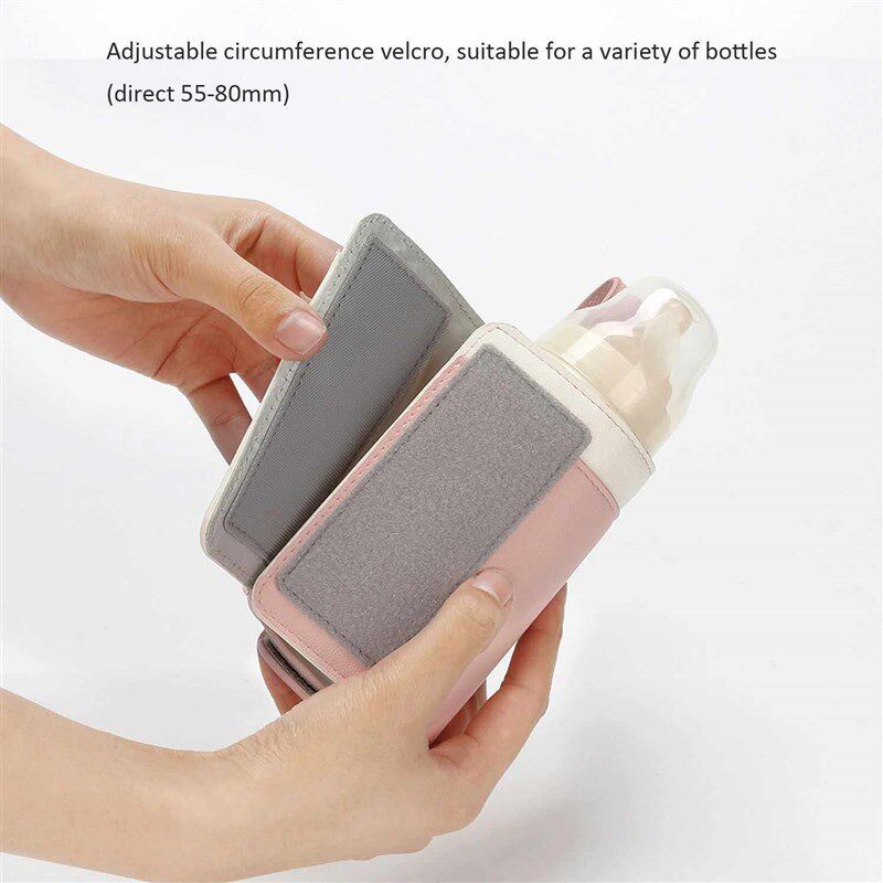 3 Temperature Adjustable Portable Baby Bottle Warmer, Portab