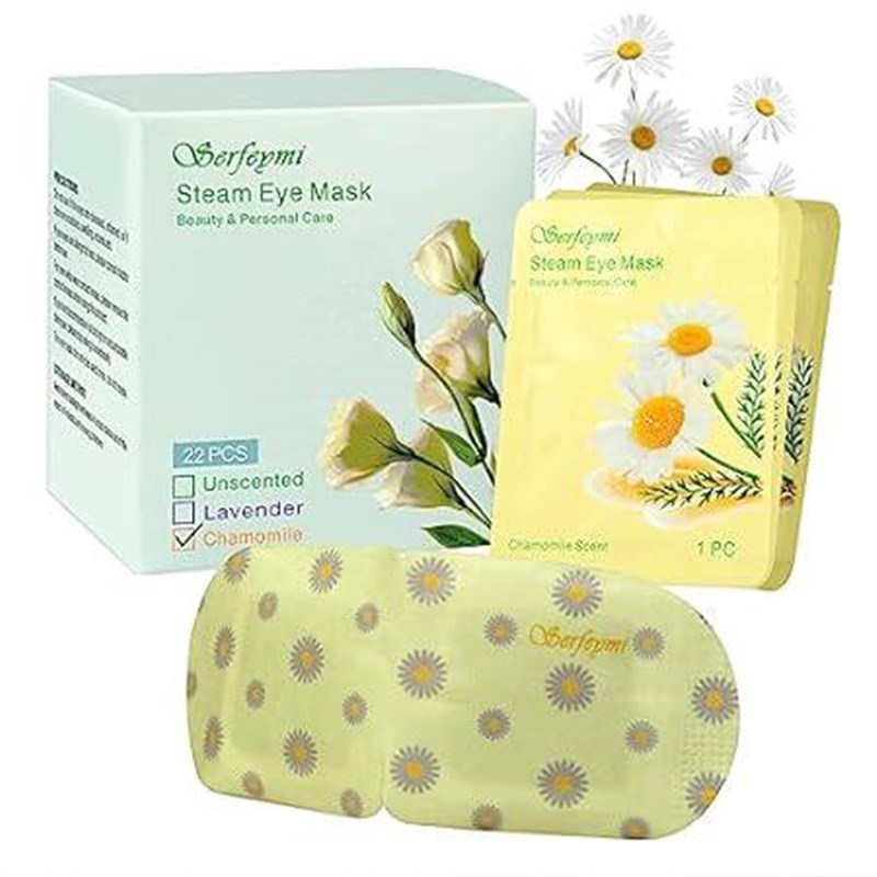 Serfeymi 22 Packs Steam Eye Mask, Warming Eye Mask Promot图片