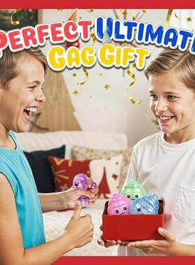 Novelty Squishy Poo Stress Ball Squishies Toys Glitter Funny