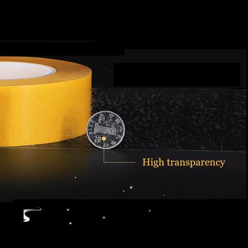 1PCS 50M/Roll PET Double Sided Super Sticky Adhesive Tape He