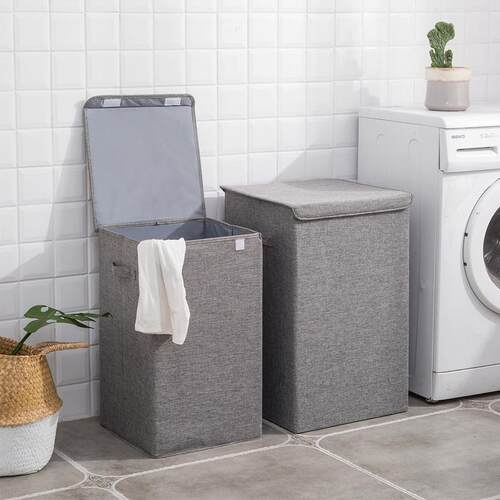 Extra large washable laundry basket, clothes storage bucket