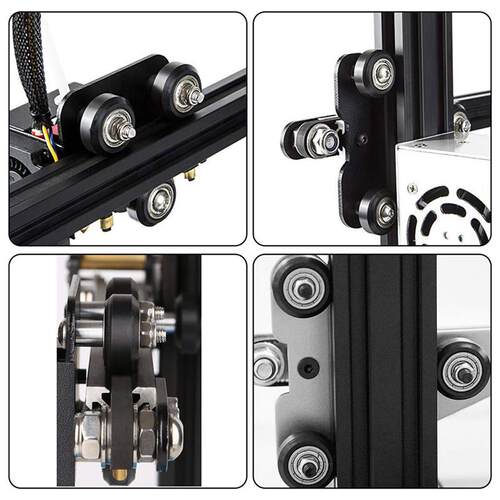 3D Printer POM Wheel Plastic Pulley Linear Bearing for Creal