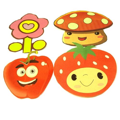 48pcs/set Handmade Paper Cut Book Craft Paper Children DIY H