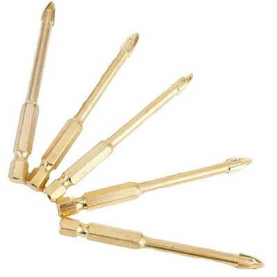 Bits Drill Bits Glass Drill Cement Faster With 4 Cutting
