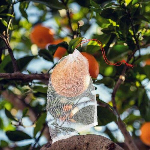 50 Pcs Mesh Bag Bags Household Drawstring Portable Netting
