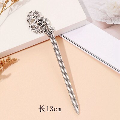 Chinese wind metal feather bookmark Birthday Teachers Day g