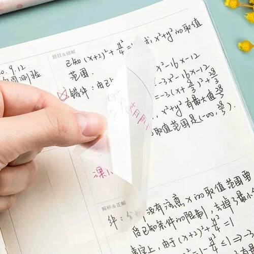 50sheets Transparent Posted it Sticky Note Pads Notepads Pos