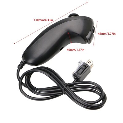 Nunchuck Nunchuk Video Game Controller Remote For Nintendo W