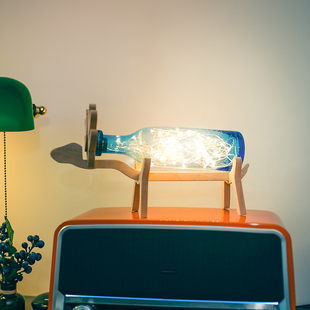 STRING LIGHT   鹿 火树银花灯 北欧风格实木小夜灯 创意礼物