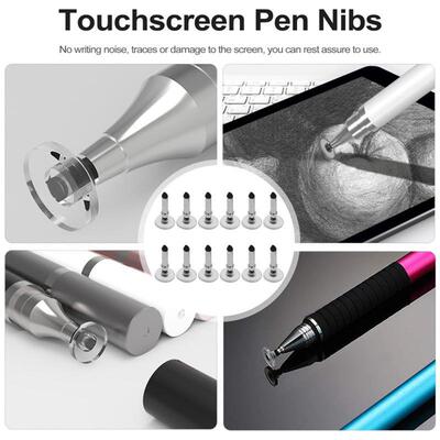 12pcs Universal Replacement Tip Capacitive Stylus Touch Scre