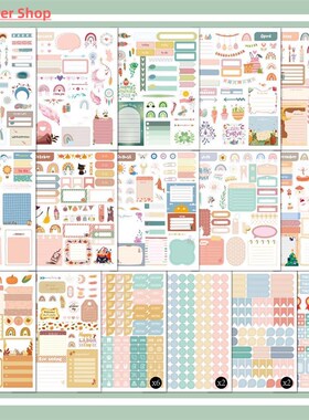 Planner Stickers 24 Sheets 1700 For Diary Stickers Notebook