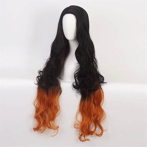 Demon Slayer: Kimetsu no Yaiba Cosplay Wigs Kamado Nezuko Ro