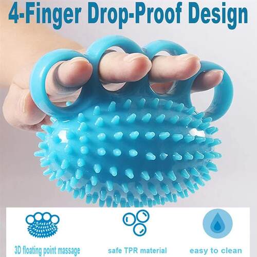 Hand Grip Exerciser Sngthener, Four Finger Exerciser Ball Ha