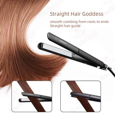 Ceramic hair straightener wet and dry Hair Straightening
