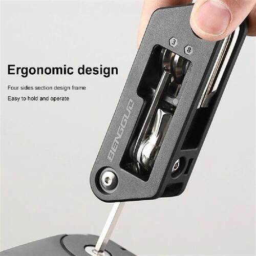 10-in-1 Portable Bike Maintenance Tool Bike Tire Hex Spoke
