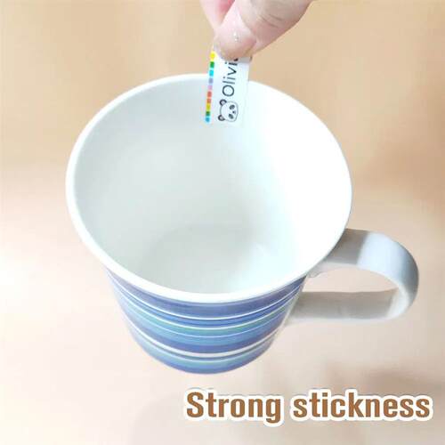 200Pcs Customize Waterproof First Name Sticker Personlized T
