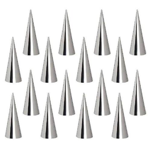 16 Pcs Funnel Stainless Steel Screw Pipe Baking Accessories