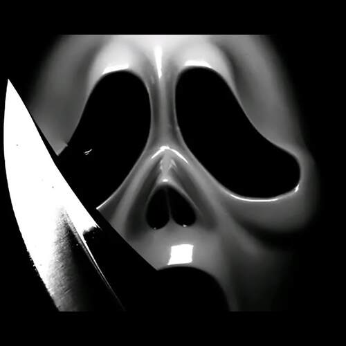 Halloween Foam Scream Ghostface Knife Scary Evil Costume Cos