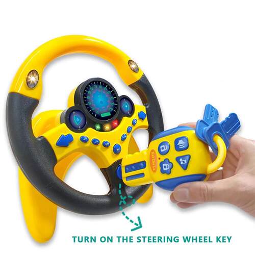 Electric Simulated Driving Steering Three-Dimensional Portab