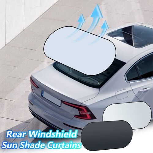UV-Reflective Car Sun Shade ver Rear Windshield Sun Protecti