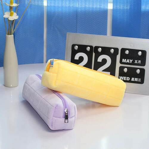 Kawaii Pencil Case Creative Pillow Bag Large Capacity Short